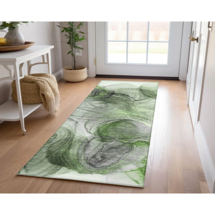 Chantille ACN513 Olive 2'3" x 7'6" Rug