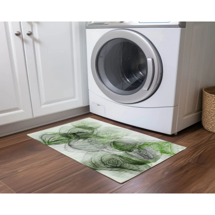 Chantille ACN513 Olive 1'8" x 2'6" Rug