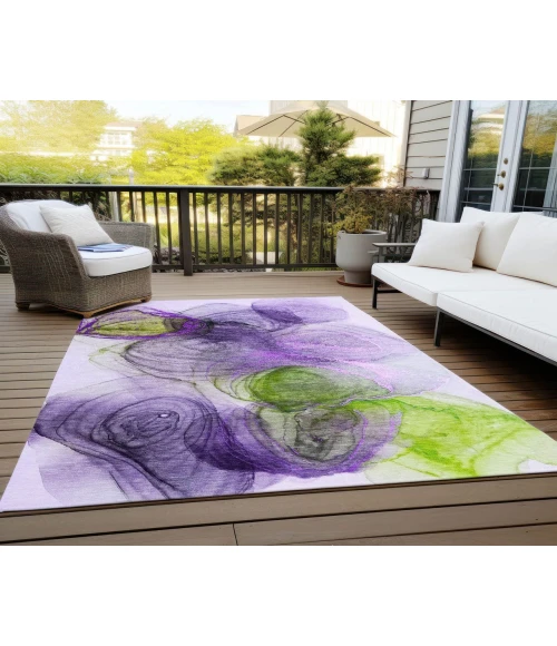 Chantille ACN513 Purple 8' x 10' Rug