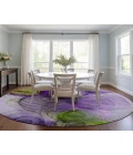 Chantille ACN513 Purple 8' x 8' Rug