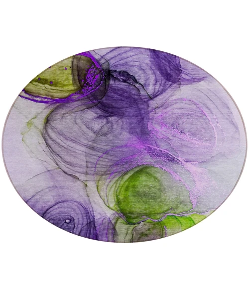 Chantille ACN513 Purple 8' x 8' Rug