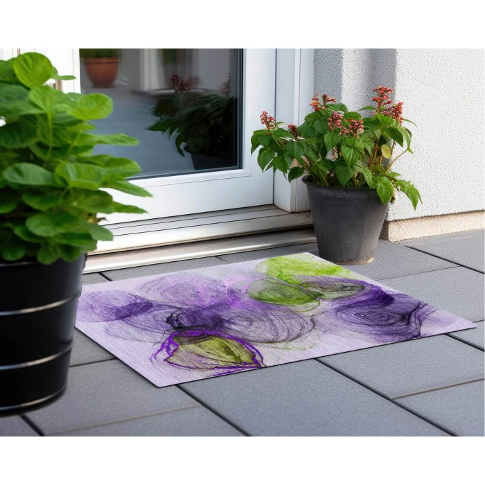 Chantille ACN513 Purple 1'8" x 2'6" Rug