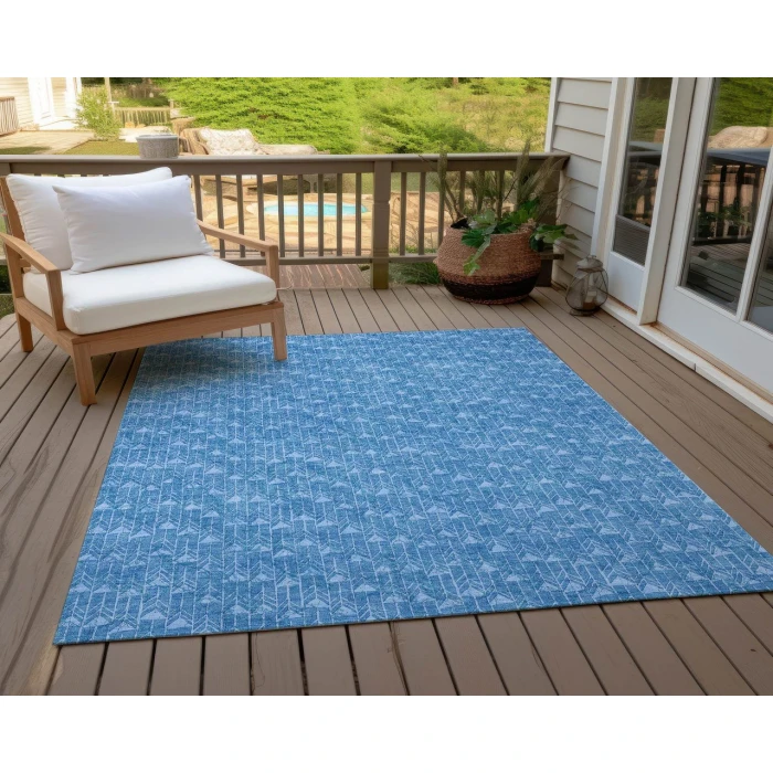 Chantille ACN514 Blue 8' x 10' Rug