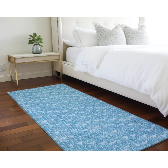Chantille ACN514 Blue 2'3" x 7'6" Rug