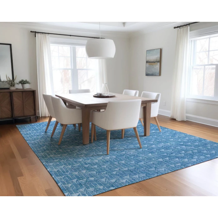 Chantille ACN514 Blue 8' x 10' Rug