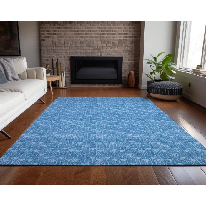 Chantille ACN514 Blue 8' x 10' Rug