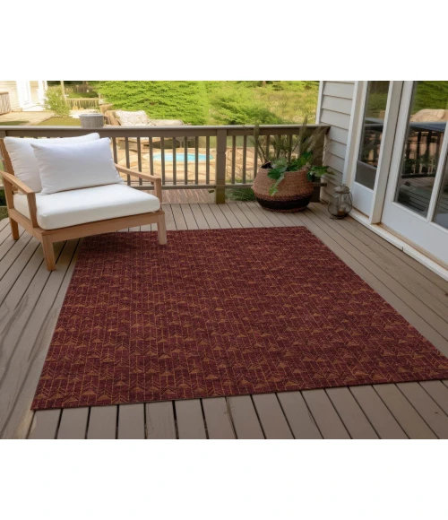Chantille ACN514 Burgundy 5' x 7'6" Rug