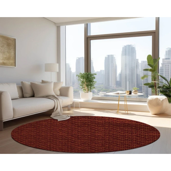 Chantille ACN514 Burgundy 8' x 8' Rug
