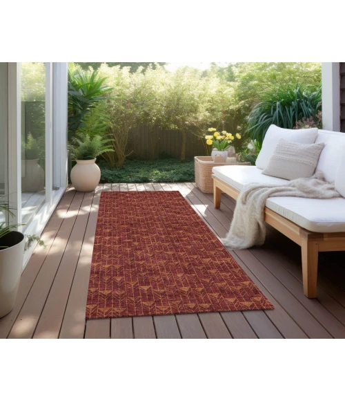 Chantille ACN514 Burgundy 2'3" x 7'6" Rug