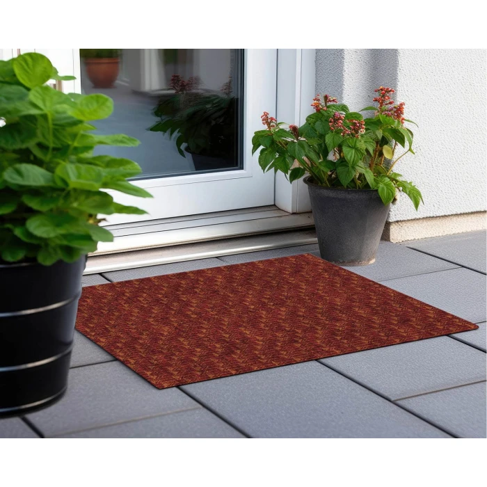 Chantille ACN514 Burgundy 1'8" x 2'6" Rug