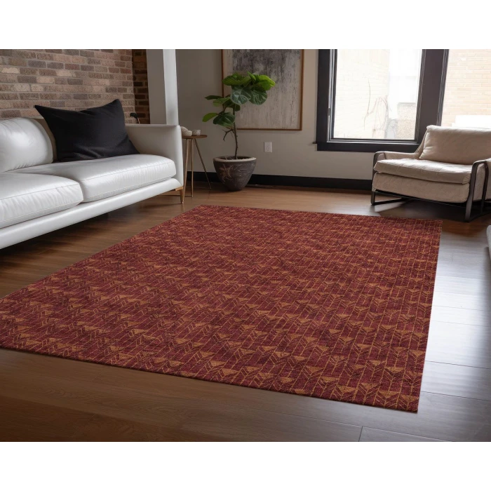 Chantille ACN514 Burgundy 8' x 10' Rug