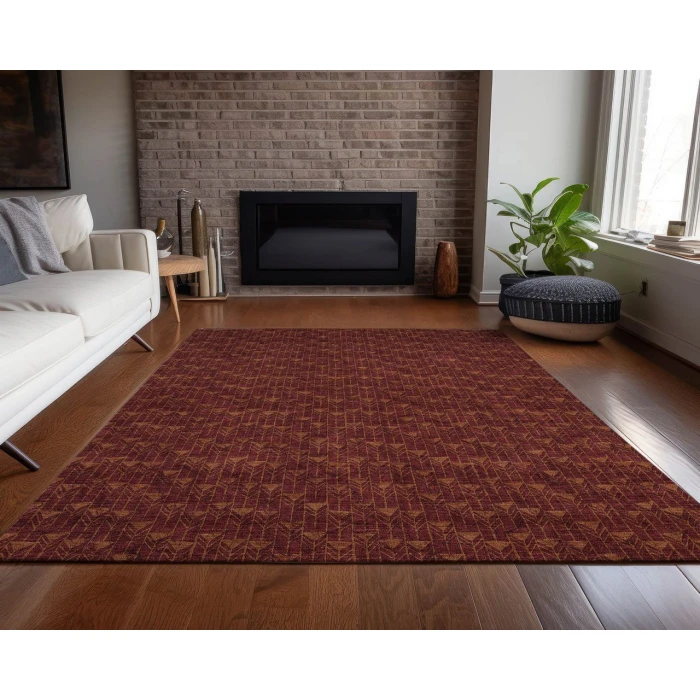 Chantille ACN514 Burgundy 8' x 10' Rug