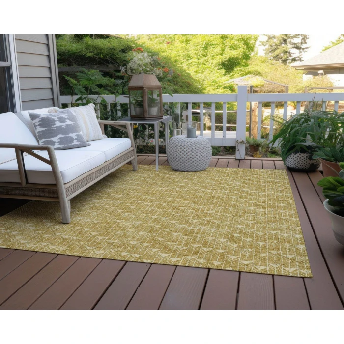 Chantille ACN514 Gold 8' x 10' Rug