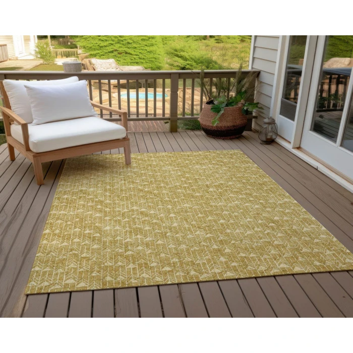 Chantille ACN514 Gold 8' x 10' Rug