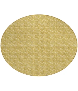 Addison Chantille ACN514 Gold 8 ft. x 8 ft. Round Rug