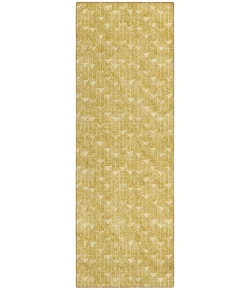 Addison Chantille ACN514 Gold 2 ft. 3 in. x 7 ft. 6 in. Runner Rug