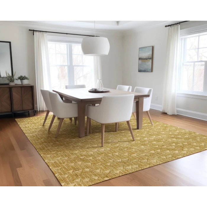 Chantille ACN514 Gold 8' x 10' Rug