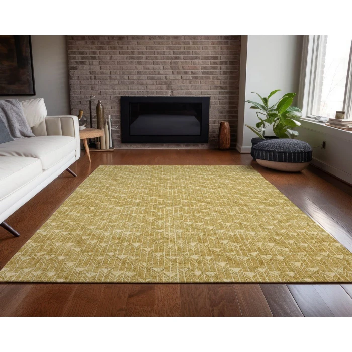 Chantille ACN514 Gold 8' x 10' Rug