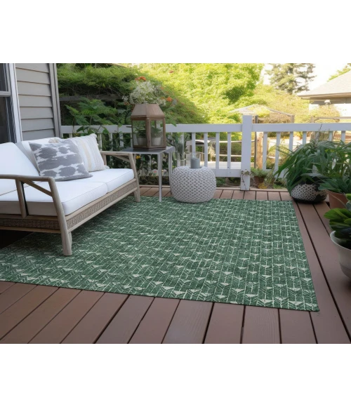 Chantille ACN514 Green 5' x 7'6" Rug