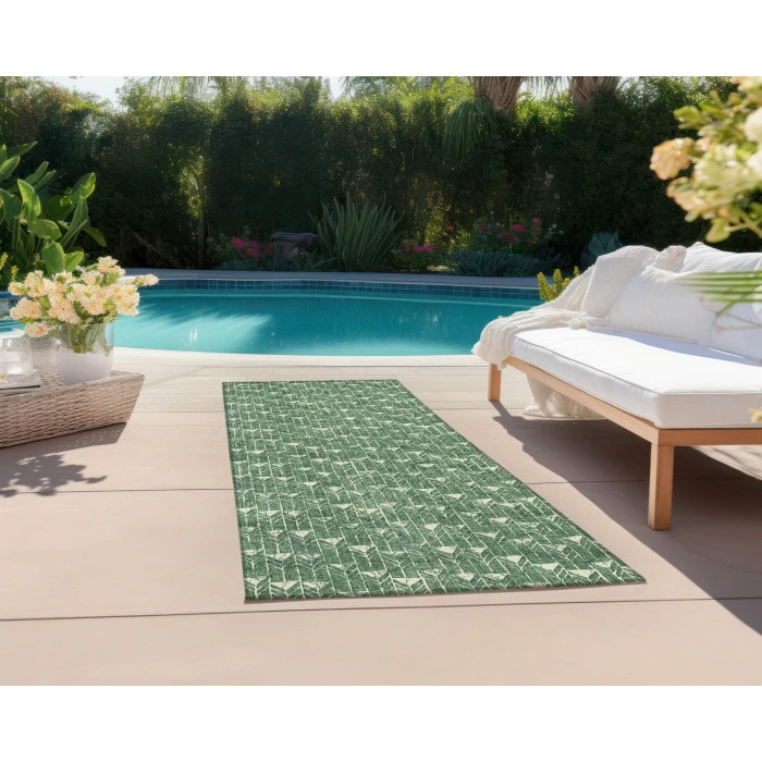 Chantille ACN514 Green 2'3" x 7'6" Rug