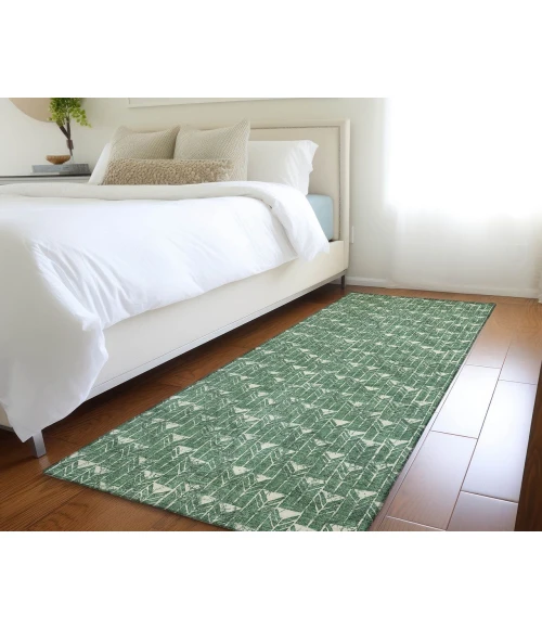 Chantille ACN514 Green 2'3" x 7'6" Rug