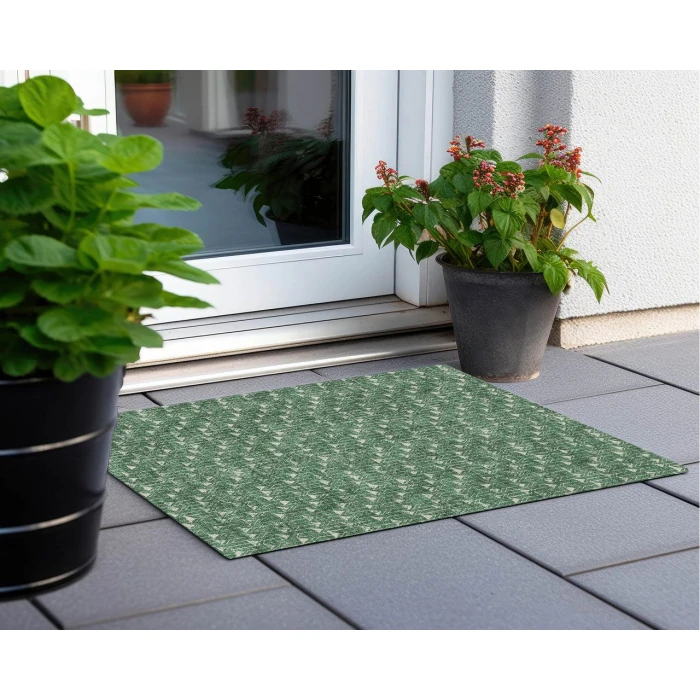 Chantille ACN514 Green 1'8" x 2'6" Rug