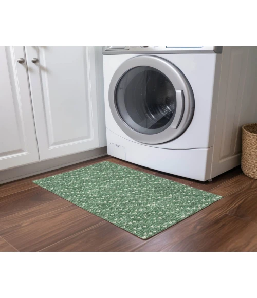 Chantille ACN514 Green 1'8" x 2'6" Rug