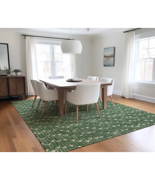 Chantille ACN514 Green 5' x 7'6" Rug