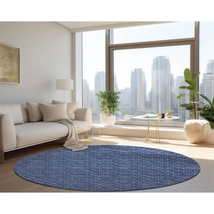 Chantille ACN514 Navy 8' x 8' Rug