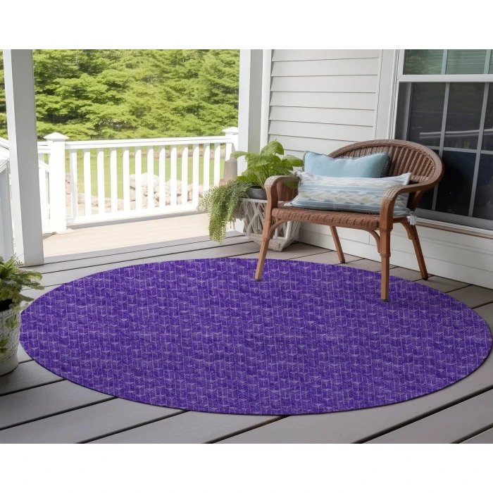 Chantille ACN514 Purple 8' x 8' Rug