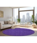 Chantille ACN514 Purple 8' x 8' Rug