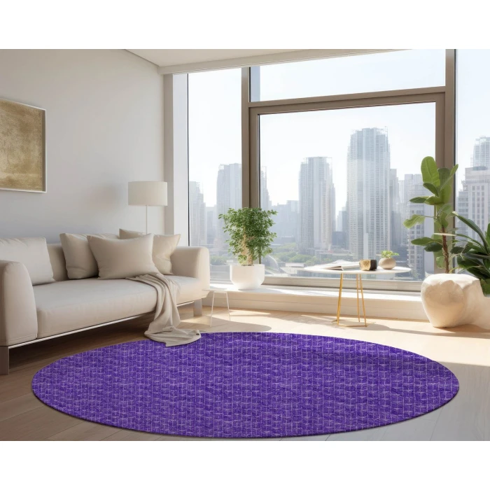 Chantille ACN514 Purple 8' x 8' Rug