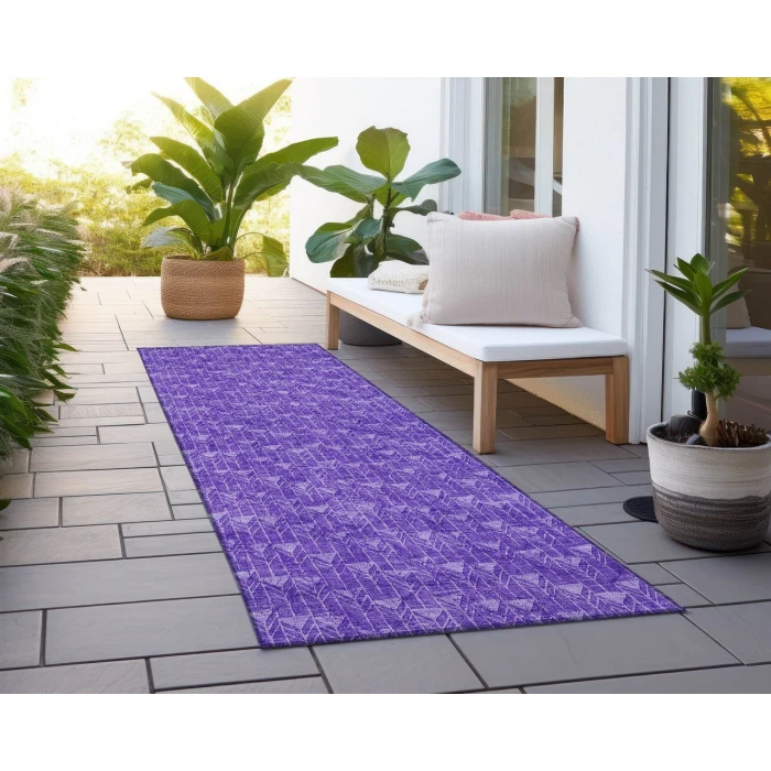 Chantille ACN514 Purple 2'3" x 7'6" Rug