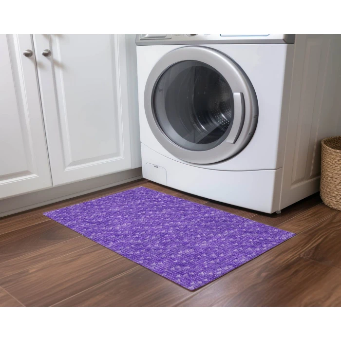Chantille ACN514 Purple 1'8" x 2'6" Rug