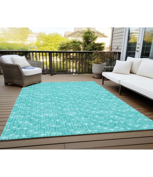 Chantille ACN514 Teal 3' x 5' Rug