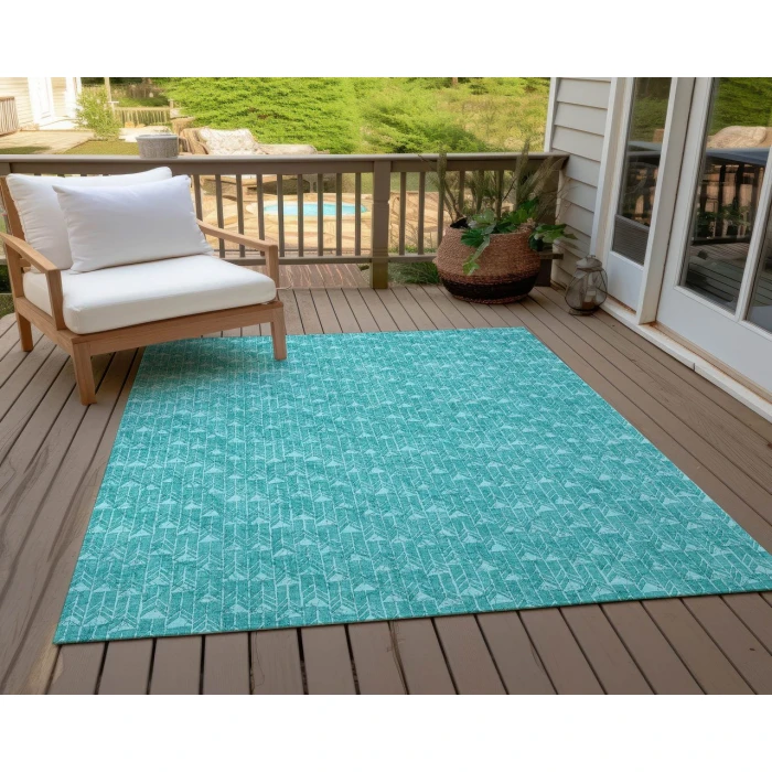 Chantille ACN514 Teal 9' x 12' Rug