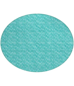 Addison Chantille ACN514 Teal 8 ft. x 8 ft. Round Rug