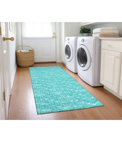 Chantille ACN514 Teal 2'3" x 7'6" Rug