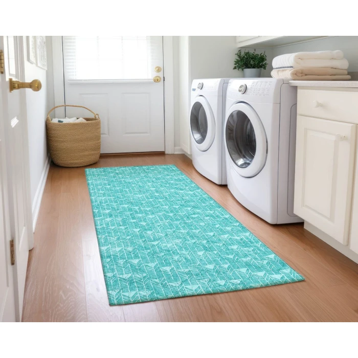 Chantille ACN514 Teal 2'3" x 7'6" Rug