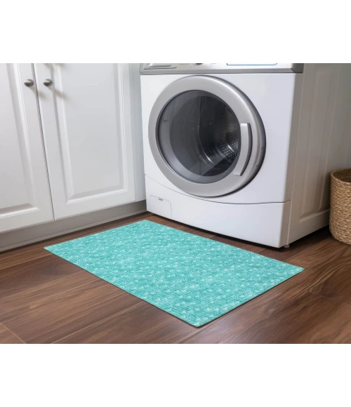 Chantille ACN514 Teal 1'8" x 2'6" Rug