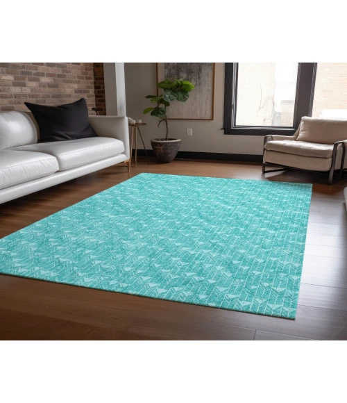 Chantille ACN514 Teal 3' x 5' Rug