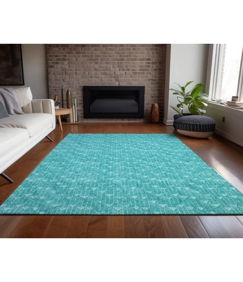 Chantille ACN514 Teal 3' x 5' Rug