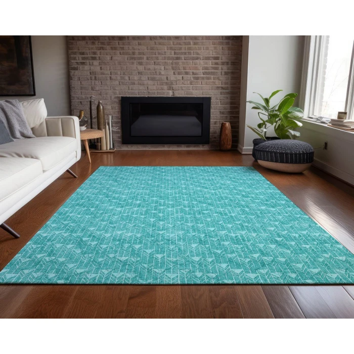 Chantille ACN514 Teal 9' x 12' Rug