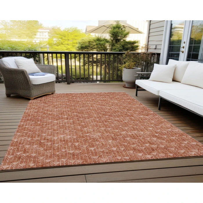Chantille ACN514 Terracotta 8' x 10' Rug