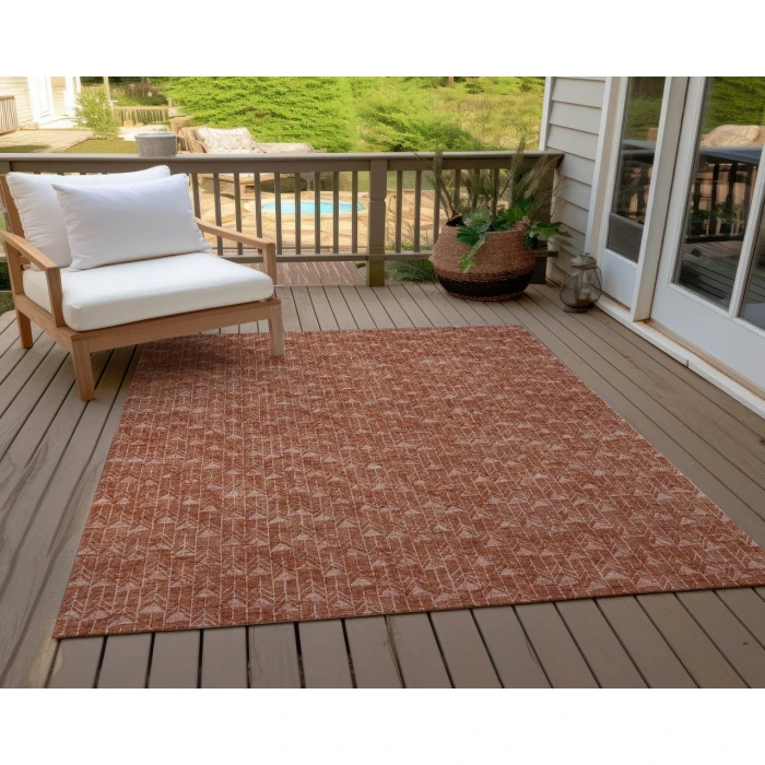 Chantille ACN514 Terracotta 8' x 10' Rug