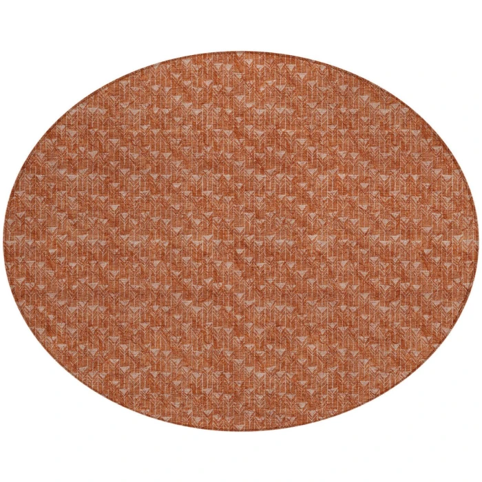 Chantille ACN514 Terracotta 8' x 8' Rug