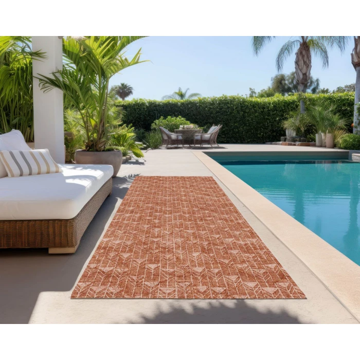 Chantille ACN514 Terracotta 2'3" x 7'6" Rug