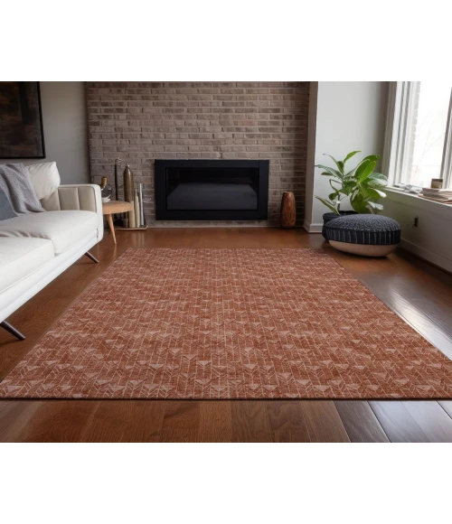 Chantille ACN514 Terracotta 5' x 7'6" Rug