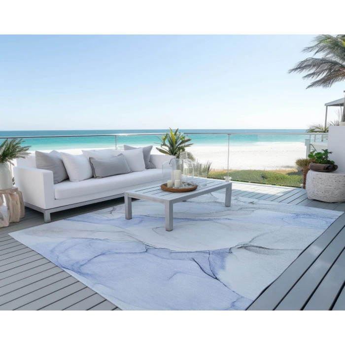 Chantille ACN515 Blue 8' x 10' Rug