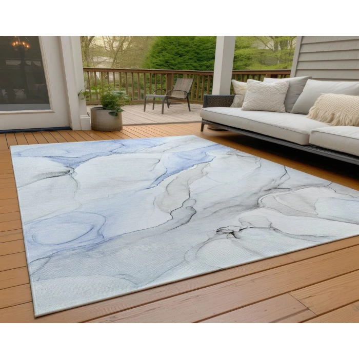 Chantille ACN515 Blue 8' x 10' Rug